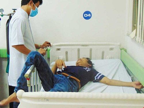 Bệnh nhân điều trị ma túy đá tại bệnh viện