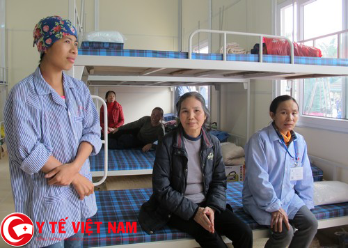 Giường lưu trú miễn phí cho người nhà bệnh nhân tại bệnh viện K 