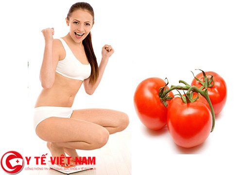 Bí quyết giảm mỡ bụng siêu hiệu quả bằng cà chua