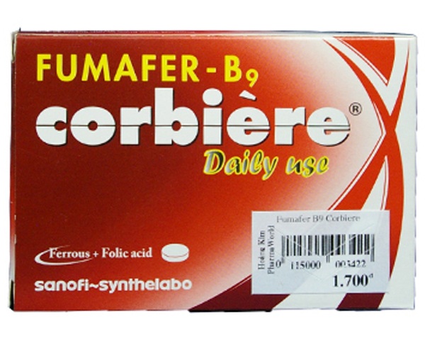 Thuốc bổ máu Fumafer-b9 corbere