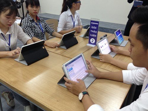 Samsung Smart School ứng dụng thiết bị giảng dạy Y - Dược