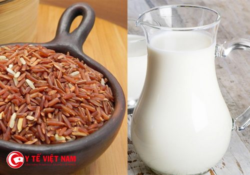 Công thức dưỡng trắng da từ gạo lức và sữa tươi 