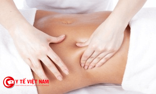 Massage giảm mỡ bụng sau sinh