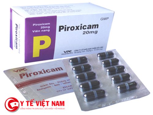Thuốc Piroxicam có thể sử dụng để giảm đau hạ sốt