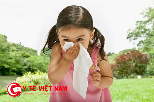 Nguyên nhân gây viêm mũi dị ứng ở trẻ là do phản ứng dị ứng của lớp niêm mạch mũi trước sự xâm nhập của bụi, khói, nấm móc