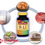 Vitamin B12 hỗ trợ điều trị thiếu máu