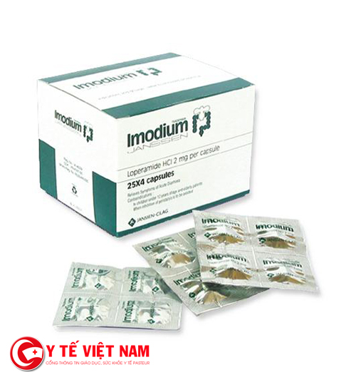 Thuốc Imodium có thể điều trị bệnh tiêu chảy cấp ở người lớn và trẻ em