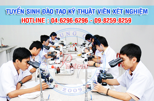 Tuyển sinh Kỹ thuật viên xét nghiệm