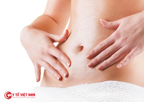 Massage giúp cải thiện vùng da bụng chảy xệ sau sinh