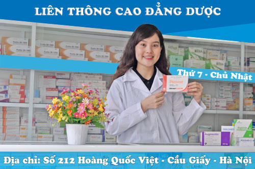 Tuyển sinh liên thông Cao đẳng Dược học tại Hà Nội ngoài giờ hành chính
