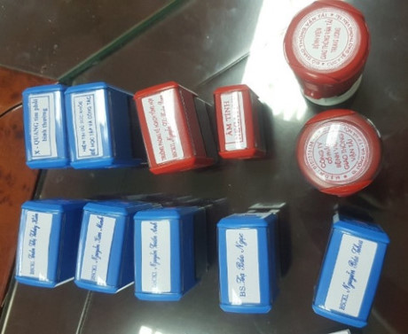 Tang vật bị lực lượng công an thu giữ (Ảnh ANTĐ).