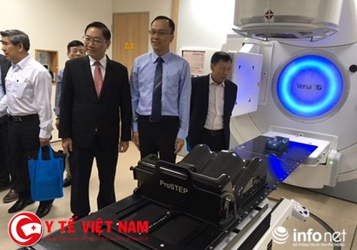 Máy gia tốc xạ trị - xạ phẫu đa năng lượng tại Bệnh viện Chợ Rẫy