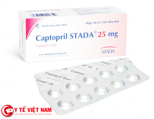Cẩm nang sử dụng thuốc Captopril chuẩn Dược sĩ